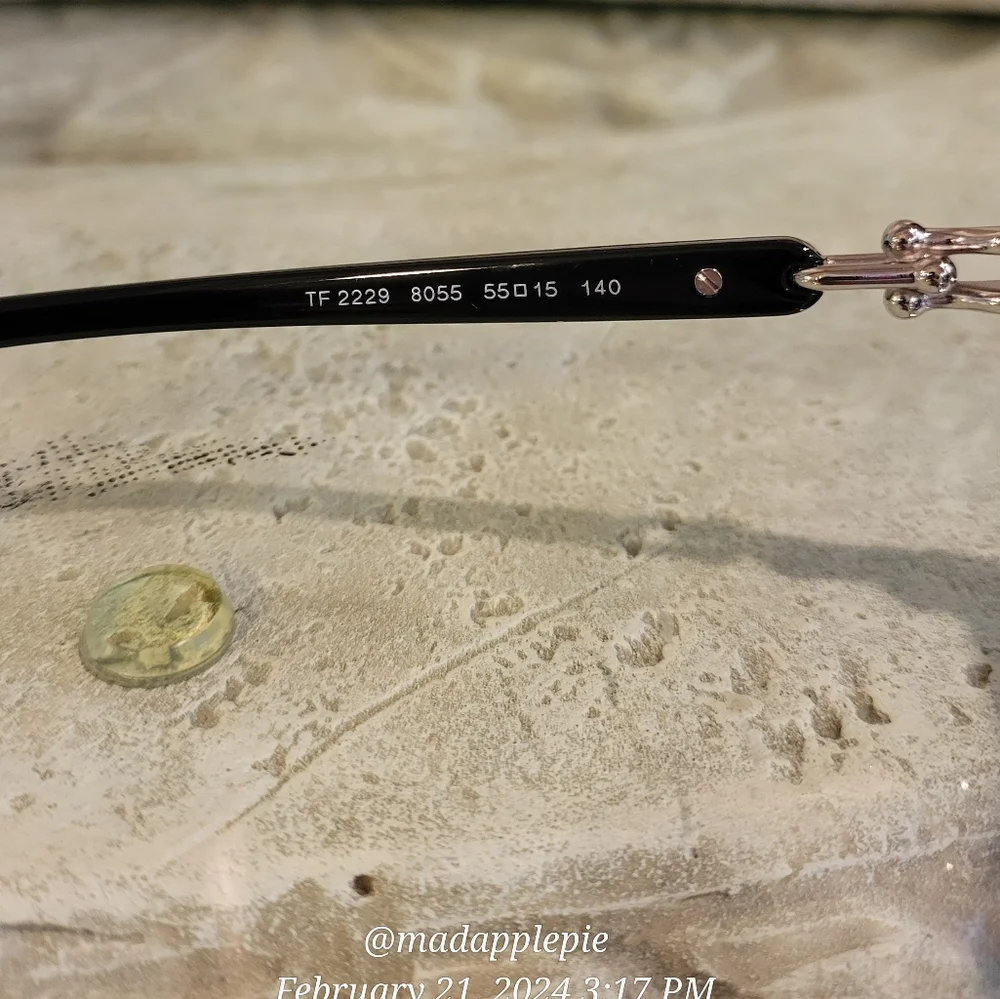 Tiffany & Company TF2229 Eyeglass Frames Luxury Celebrity Hardware Link #40